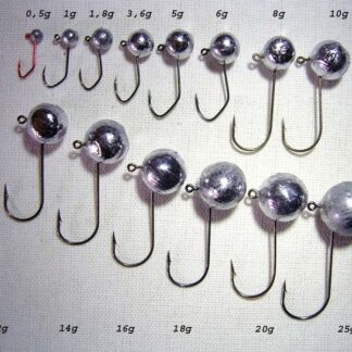 Valentin Lures Jig Fej (round) 20g