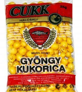 Cukk Gyöngykukoricák 25g Natúr, Vanília, Méz
